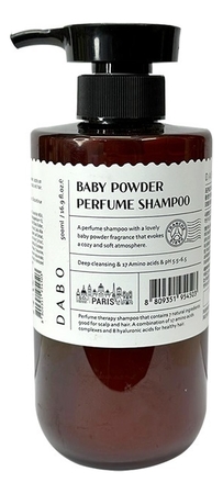 DABO Шампунь для волос Baby Powder Perfume Shampoo 500мл