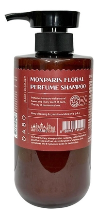 DABO Шампунь для волос Monparis Floral Perfume Shampoo 500мл