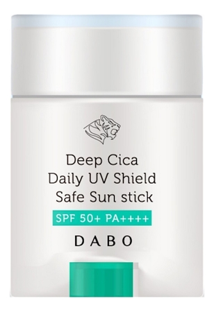 DABO Солнцезащитный стик для лица Deep Cica Daily UV Shield Safe Sun Stick SPF50+ PA++++ 22г