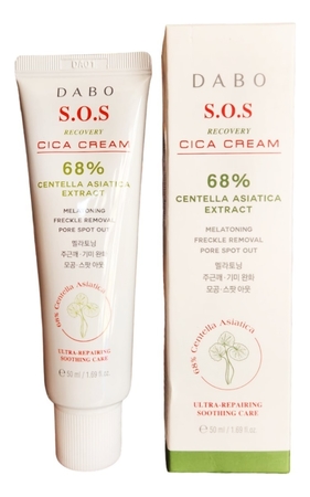 DABO Крем для проблемной кожи лица S.O.S Recovery Cica Cream 50мл