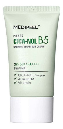 Medi-Peel Солнцезащитный крем для лица Phyto Cica-Nol B5 Calming Vegan Sun Cream SPF50+ PA++++ 50мл