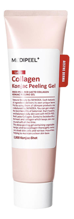 Medi-Peel Пилинг-скатка с лактобактериями и коллагеном Red Lacto Collagen Konjac Peeling Gel 95мл