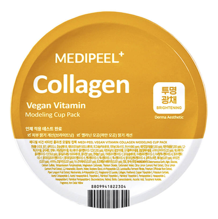 Medi-Peel Витаминная альгинатная маска для сияния кожи Vegan Vitamin Collagen Modeling Cup Pack 28г