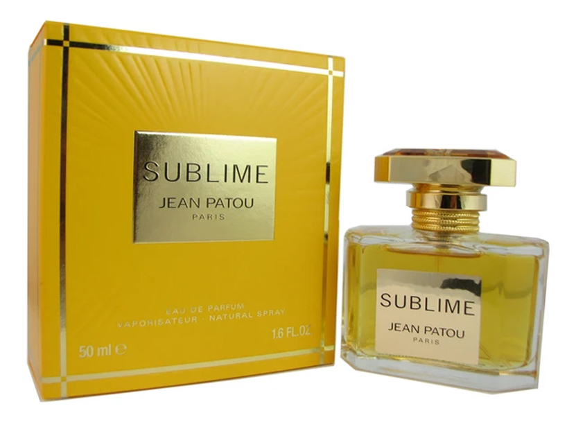 

Jean Patou Sublime: парфюмерная вода 50мл, Jean Patou Sublime