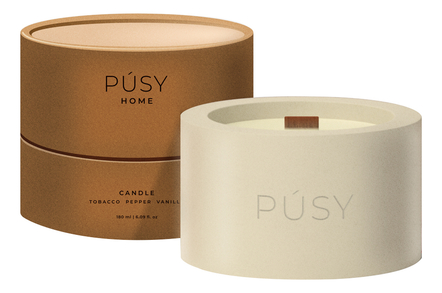 PUSY Ароматическая свеча Candle 180мл