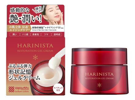 Meishoku Восстанавливающий крем-гель для ухода за зрелой кожей лица Harinista Restoration Gel Cream 50г