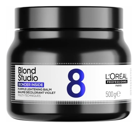 L'Oreal Professionnel Фиолетовый осветляющий бальзам для волос Blond Studio Bonder Inside 500г