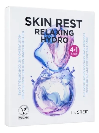 The Saem Тканевая маска для лица Skin Rest Relaxing Hydro Mask Sheet 5*25г