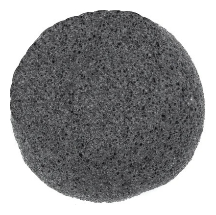 Singi Спонж конняку для жирной кожи Bamboo Charcoal Konjac Sponge