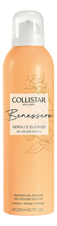 Collistar Гель-мусс для душа Benessere Neroli E Elicriso 200мл