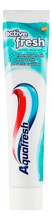 Aquafresh Зубная паста Заряд свежести Active Fresh 125мл