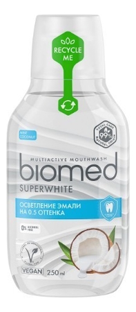 SPLAT Антибактериальный ополаскиватель для полости рта Biomed Superwhite