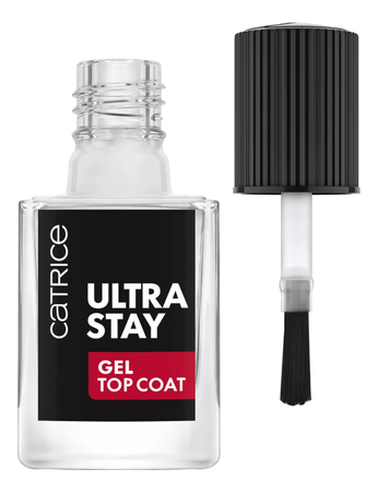 Catrice Cosmetics Гелевое верхнее покрытие для ногтей Ultra Stay Gel Top Coat 10,5мл