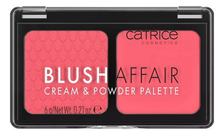 Catrice Cosmetics Палетка румян для лица Blush Affair Cream & Powder Palette 6г