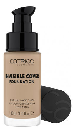 Catrice Cosmetics Тональная основа для лица Invisible Cover Foundation 30мл