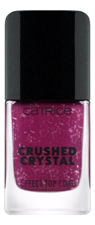 Catrice Cosmetics Верхнее покрытие для ногтей Crushed Crystal Effect Top Coat 10,5мл