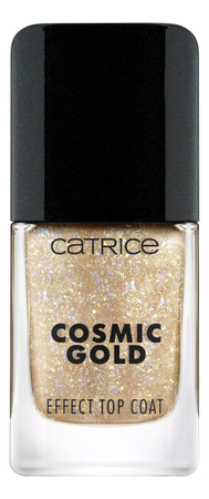 Catrice Cosmetics Верхнее покрытие для ногтей Cosmic Gold Effect Top Coat 10,5мл