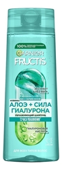 Увлажняющий шампунь для волос Алоэ + Сила гиалурона Fructis