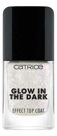 Catrice Cosmetics Верхнее покрытие для ногтей Glow In The Dark Effect Top Coat 10,5мл