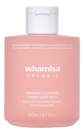 Whamisa Тонер для лица на основе цветочных ферментов Organic Flowers Toner Deep Rich