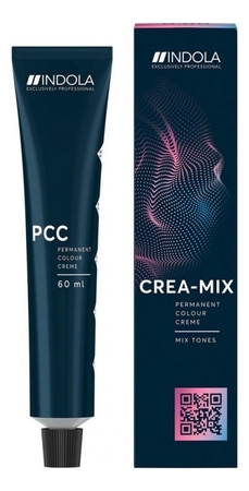 Indola Перманентная крем-краска для волос Crea-Mix Permanent Colour Creme 60мл