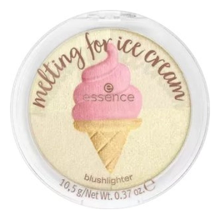 essence Румяна-хайлайтер для лица Melting For Ice Cream Blushlighter 10,5г