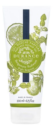 Durance Натуральный гель для душа Natural Shower Gel Bergamotto Radioso 200мл