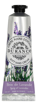 Durance Крем для рук Soft Hand Cream Brin De Lavande 30мл (веточка лаванды)