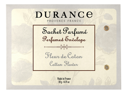 Durance Ароматическое саше Scented Sachet Cotton Flower 10г (цветок хлопка)