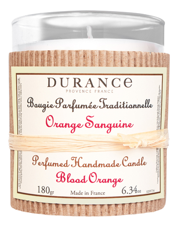 Durance Ароматическая свеча Perfumed Handmade Candle Blood Orange (красный апельсин) 