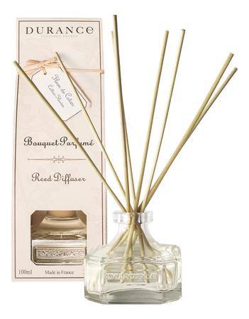 Durance Аромадиффузор Reed Diffuser Cotton Flower (цветок хлопка) 