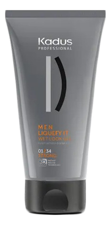 Kadus Гель-блеск с эффектом мокрых волос Men Liquefy It Wet Look Gel 150мл