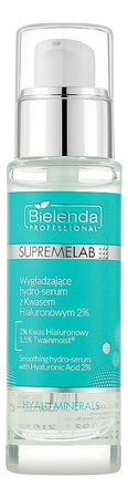 Bielenda Professional Разглаживающая гидросыворотка для лица с гиалуроновой кислотой 2% SupremeLab Hyalu Minerals Smoothing Hydro-Serum 30мл