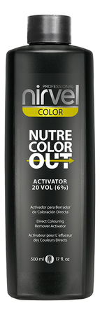 Nirvel Professional Крем-активатор для волос Nutre Color Out Activator 20 Vol 6% 500мл