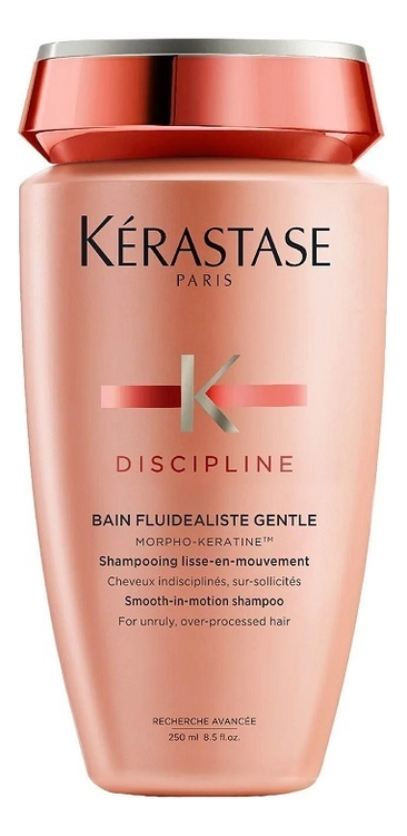Шампунь без сульфатов для гладкости и легкости волос Discipline Bain Fluidealiste Gentle Шампунь 250мл 5046₽
