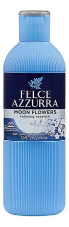 Felce Azzurra Парфюмированный гель для ванны и душа Лунные цветы Moon Flowers Body Wash 650мл