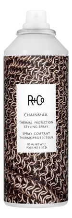 R+Co Термозащитный стайлинг-спрей для волос Chainmail Thermal Protection Styling Spray 163мл