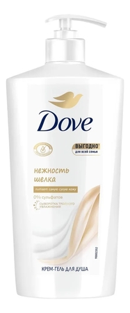 Dove Крем-гель для душа с драгоценными маслами Нежность шелка