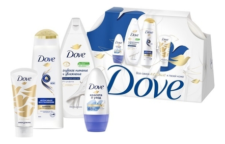 Dove Набор для волос и тела Нежнее к твоей коже 