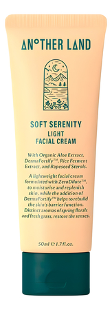 Another Land Легкий успокаивающий крем для лица Soft Serenity Light Facial Cream 50мл