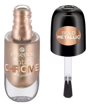 essence Лак для ногтей Satin Chrome Nail Polish 8мл