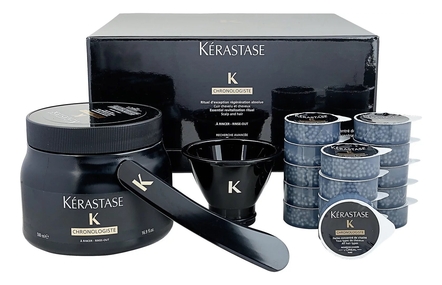 KERASTASE Набор для волос Chronologiste (крем-маска 250мл + концентрат 8*8мл)