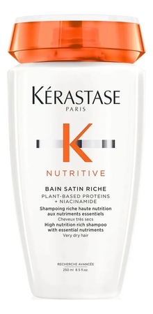 KERASTASE Питательный шампунь для очень сухих волос Nutritive Bain Satin Riche 250мл