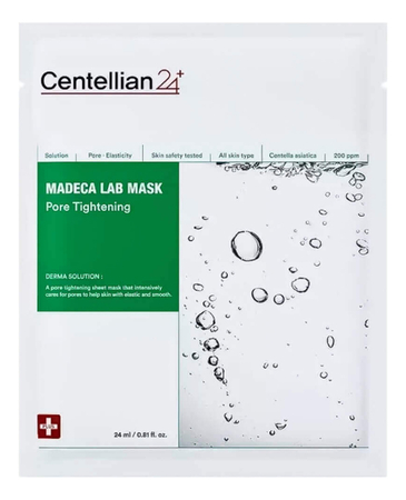 Centellian24 Tканевая маска для сужения пор Madeca Lab Mask Pore Tightening 25мл