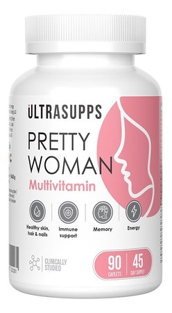 UltraSupps Витаминно-минеральный комплекс для женщин Pretty Woman Multivitamin