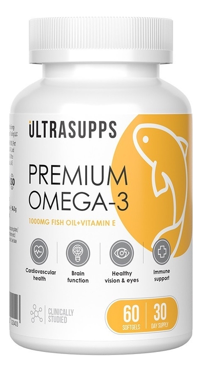 Биологическая активная добавка к пище Омега-3 Premium Omega-3 