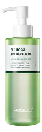 Centellian24 Глубоко очищающее гидрофильное масло для лица Madeca Deep Cleansing Oil 200мл