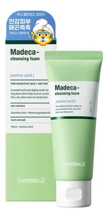 Centellian24 Очищающая пенка для умывания с аминокислотами Madeca Amino Acid Cleansing Foam 160г