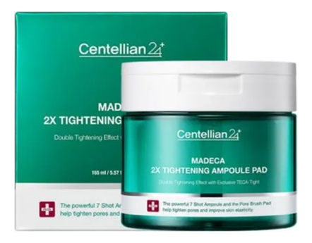 Centellian24 Подтягивающие пэды для лица Madeca 2x Tightening Ampoule Pad 60шт