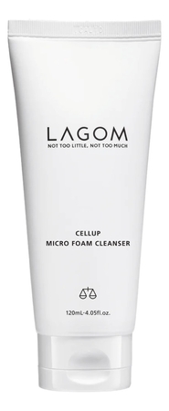 LAGOM Деликатная пенка для умывания Cellup Micro Foam Cleanser